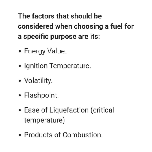 Key Factors to Consider When Choosing Fuel
