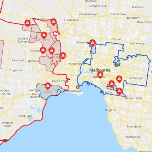 Current Outages in Melbourne